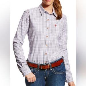 NWOT-ARIAT Woman's FR Work Shirt-Size XL